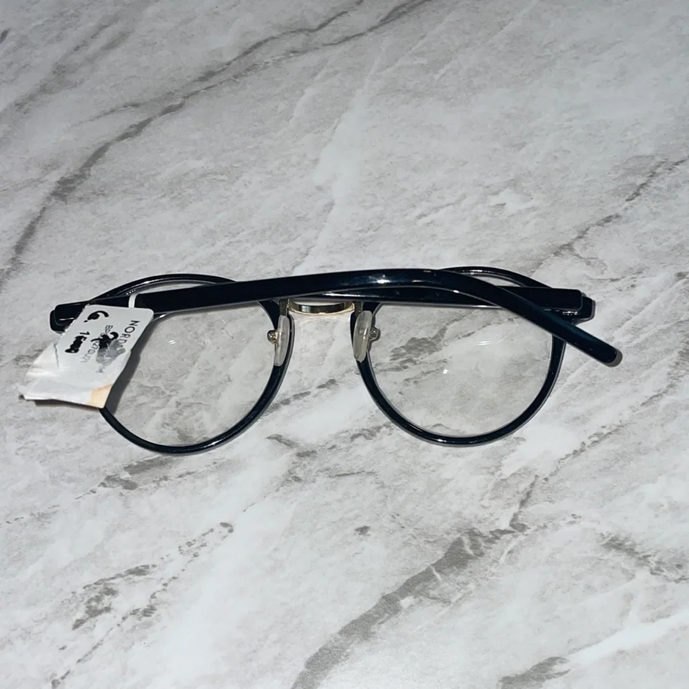 NWT Bp black frame gold blue light filtering glasses